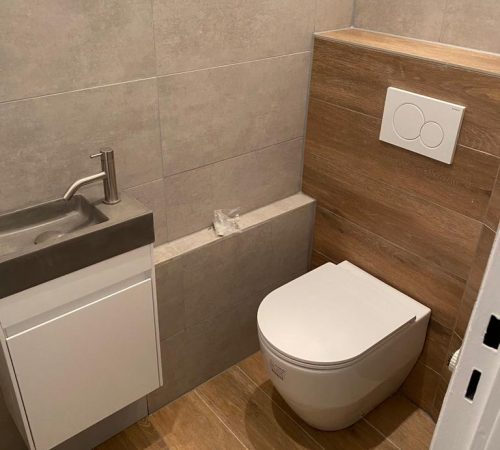 Gäste Toilette Sanierung Sanierung einer Gästetoilette in Mainz und Wiesbaden